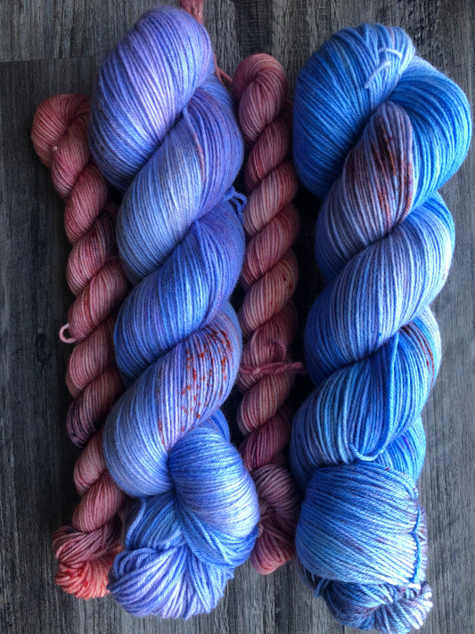 Under the Sea with a Coral mini - sock set