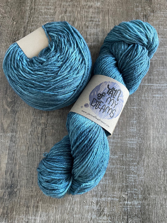Fading Denim - Tonal, Semi Solid - 2022 Boho Farmhouse Collection - Available on DK, Worsted and Fingering weight.  See description for details.