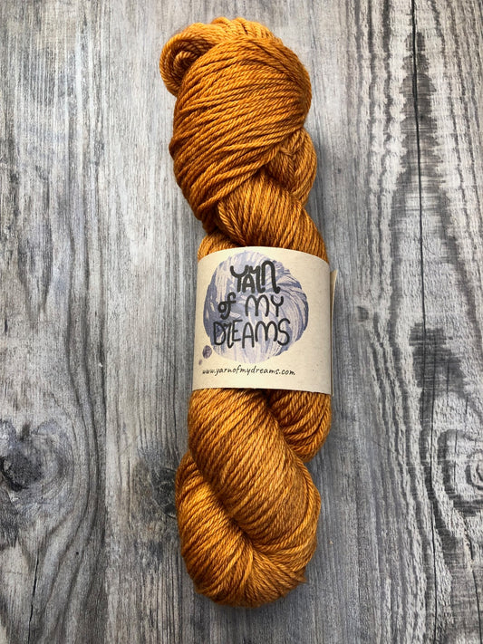Honey - Tonal, Semi Solid, 2022 Boho Farmhouse Collection.  Available in DK, Worsted or Fingering weight.  See description for details.