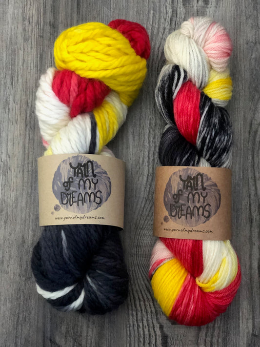 Flying Parrot - Available in Super Bulky and Worsted